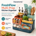 Xalveronic™ FreshFlow Multi-Prep Kitchen Organizer