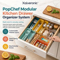 Xalveronic™ PopChef Modular Kitchen Drawer Organizer System